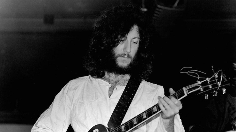 Peter Green von Fleetwood Mac an der Gitarre